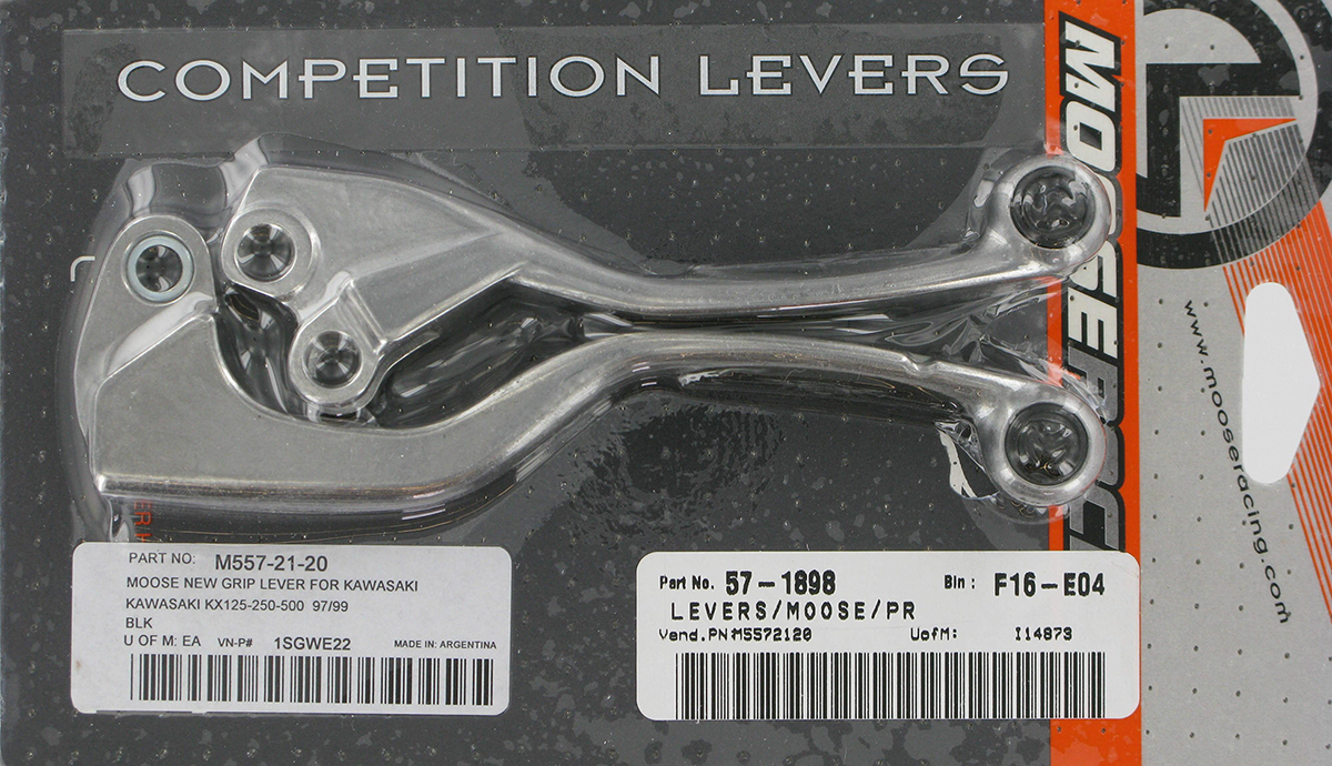 Moose Racing Competition Lever Set Kawasaki KX125 / KX250 1997-1999