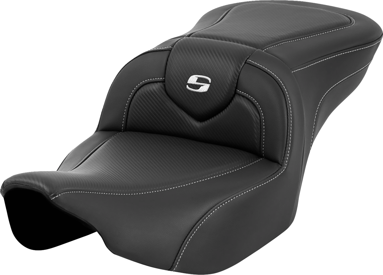 Saddlemen Roadsofa CF Carbon Fiber 2-Up Seat For Harley FLHX / FLTRX 2023-2025