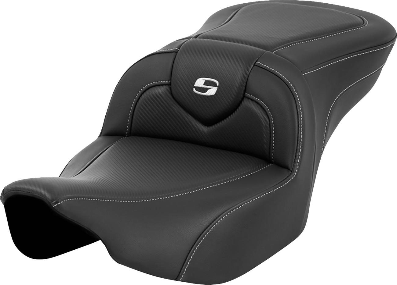 Saddlemen Roadsofa CF Carbon Fiber 2-Up Seat For Harley FLHX / FLTRX 2023-2025