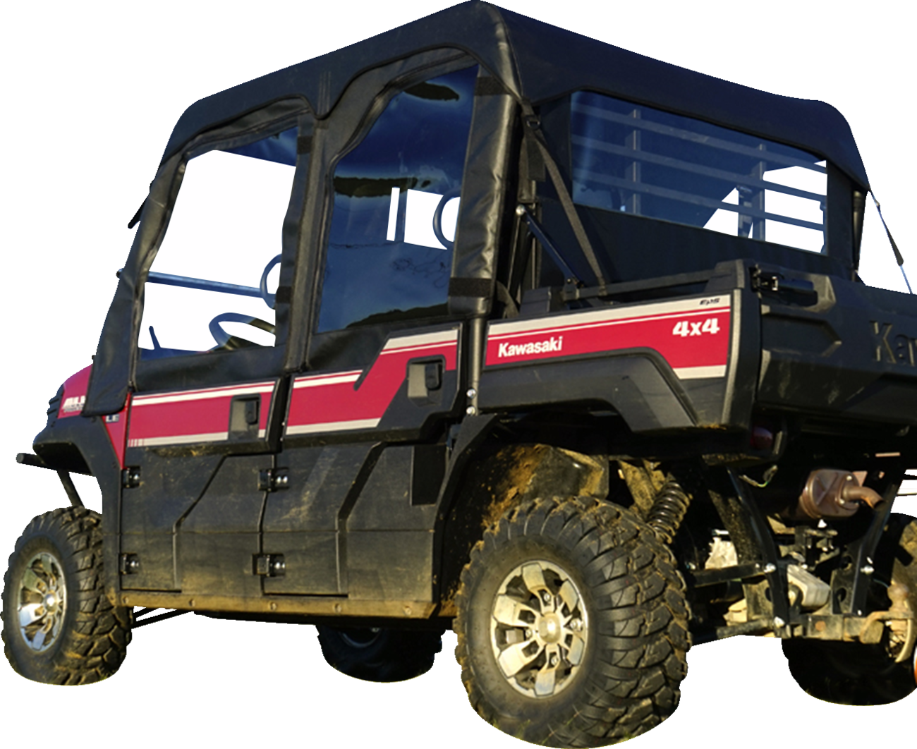 Seizmik Soft Upper Door Kit Kawasaki Mule 2015-2025
