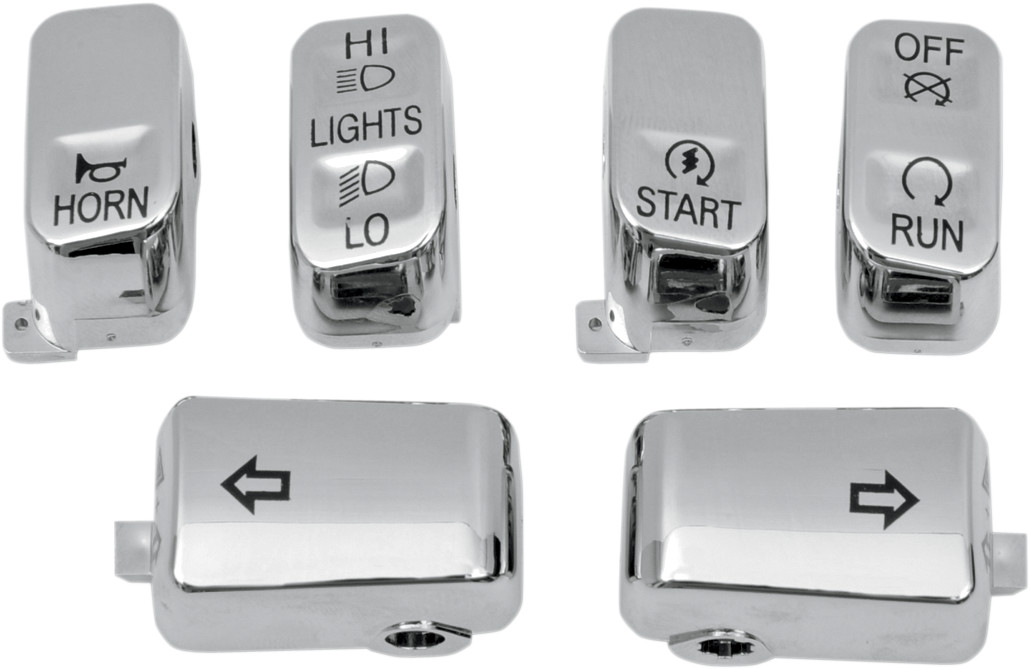 Drag Specialties Switch Cap Kit For Harley Big Twin 1996-2013