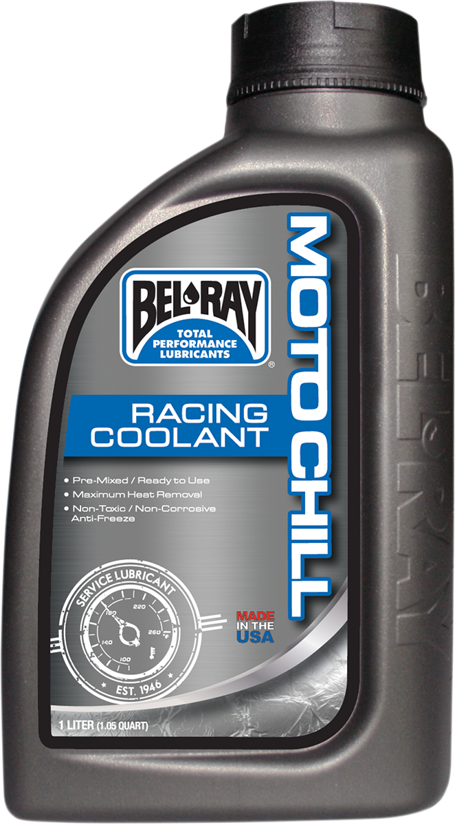 BEL-RAY (99410-B1LW) Moto Chill Racing Coolant | Moto Chill Racing Coolant - 1L