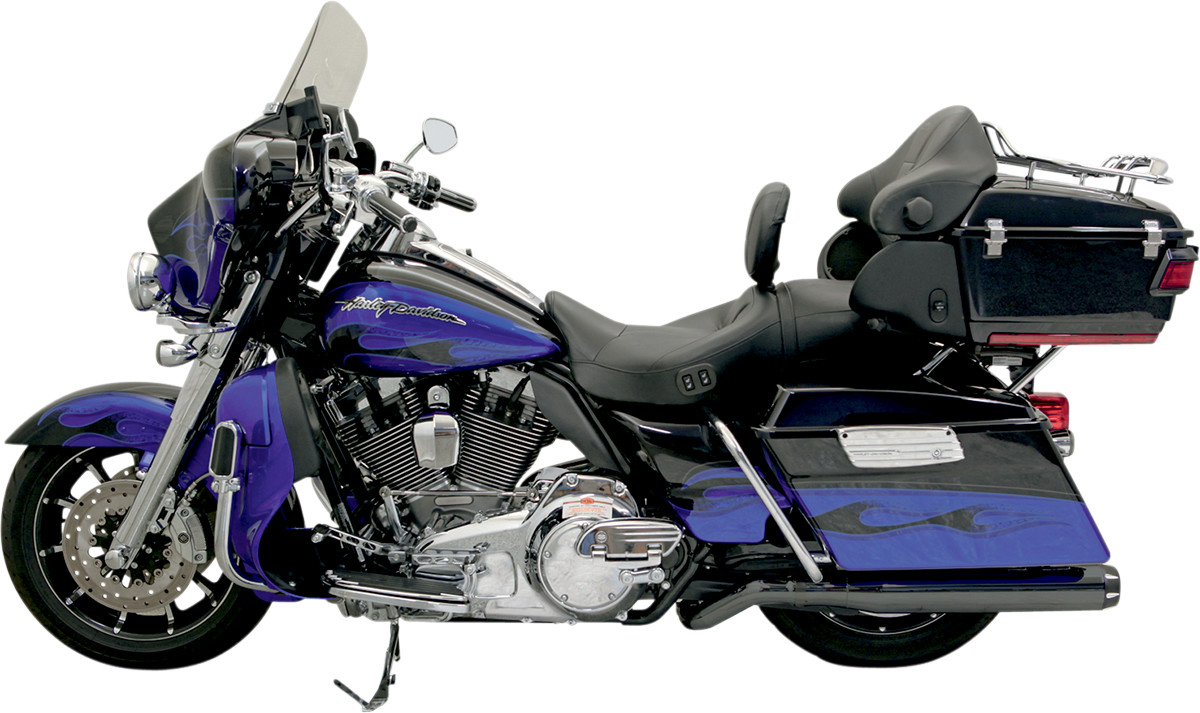 Bassani Road Rage B1 Pseudo Left-Side Straight Body Muffler For Harley Touring 2009-2025