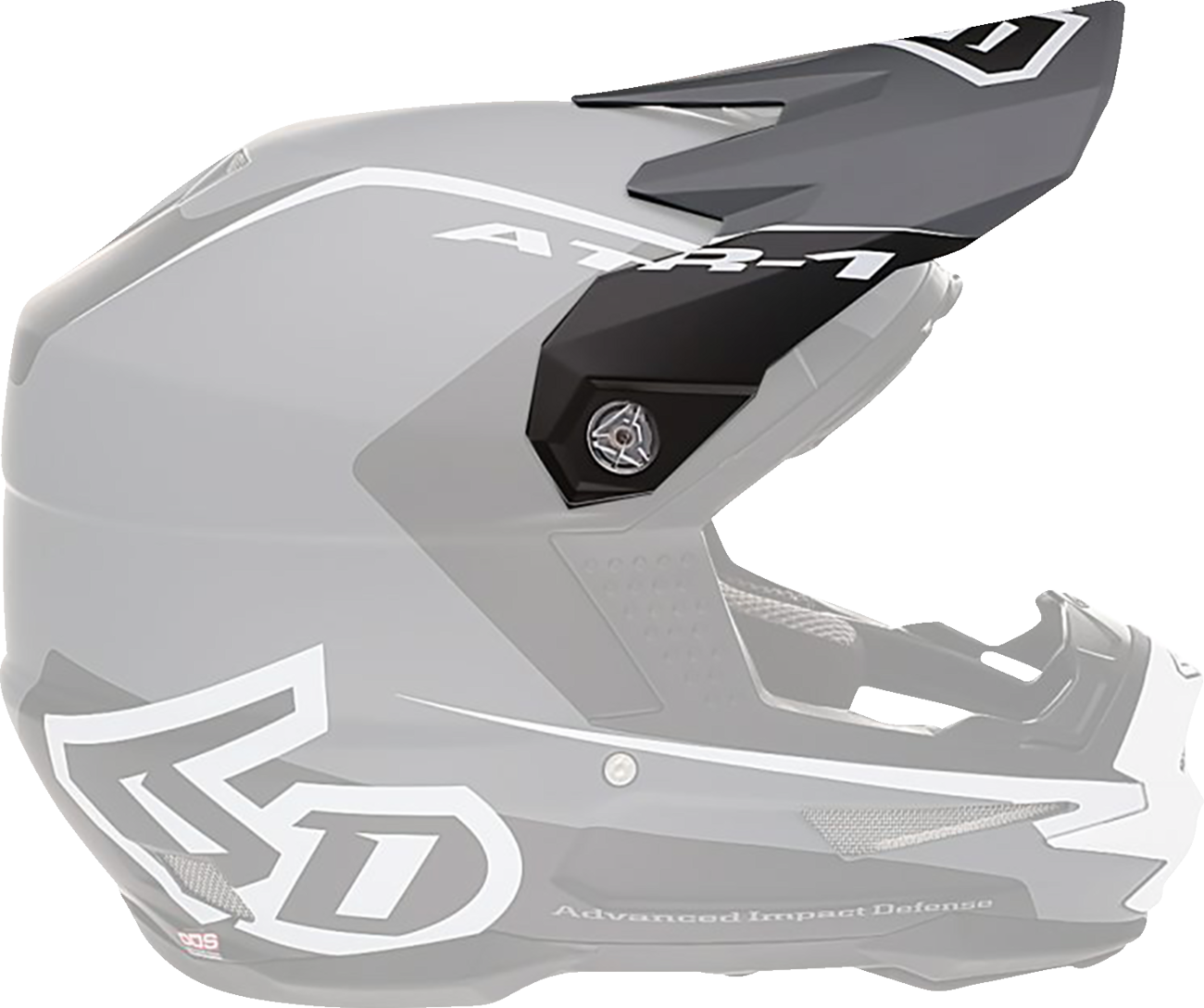 6d helmets ATR-1 Helmet Visor — Stealth