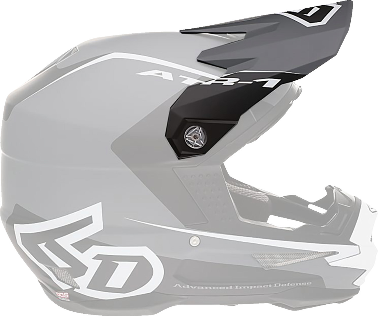 6D ATR-1 Helmet Visor — Stealth