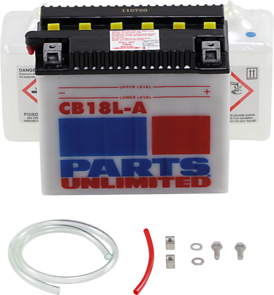Parts unlimited Battery - YB18L-A Honda/Kawasaki/Moto Guzzi
