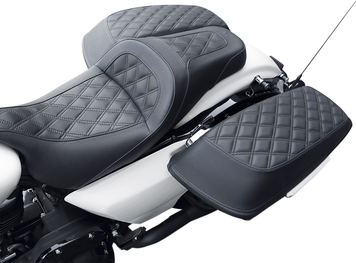 Saddlemen Saddlebag Lid Covers For Harley Touring 2014-2025