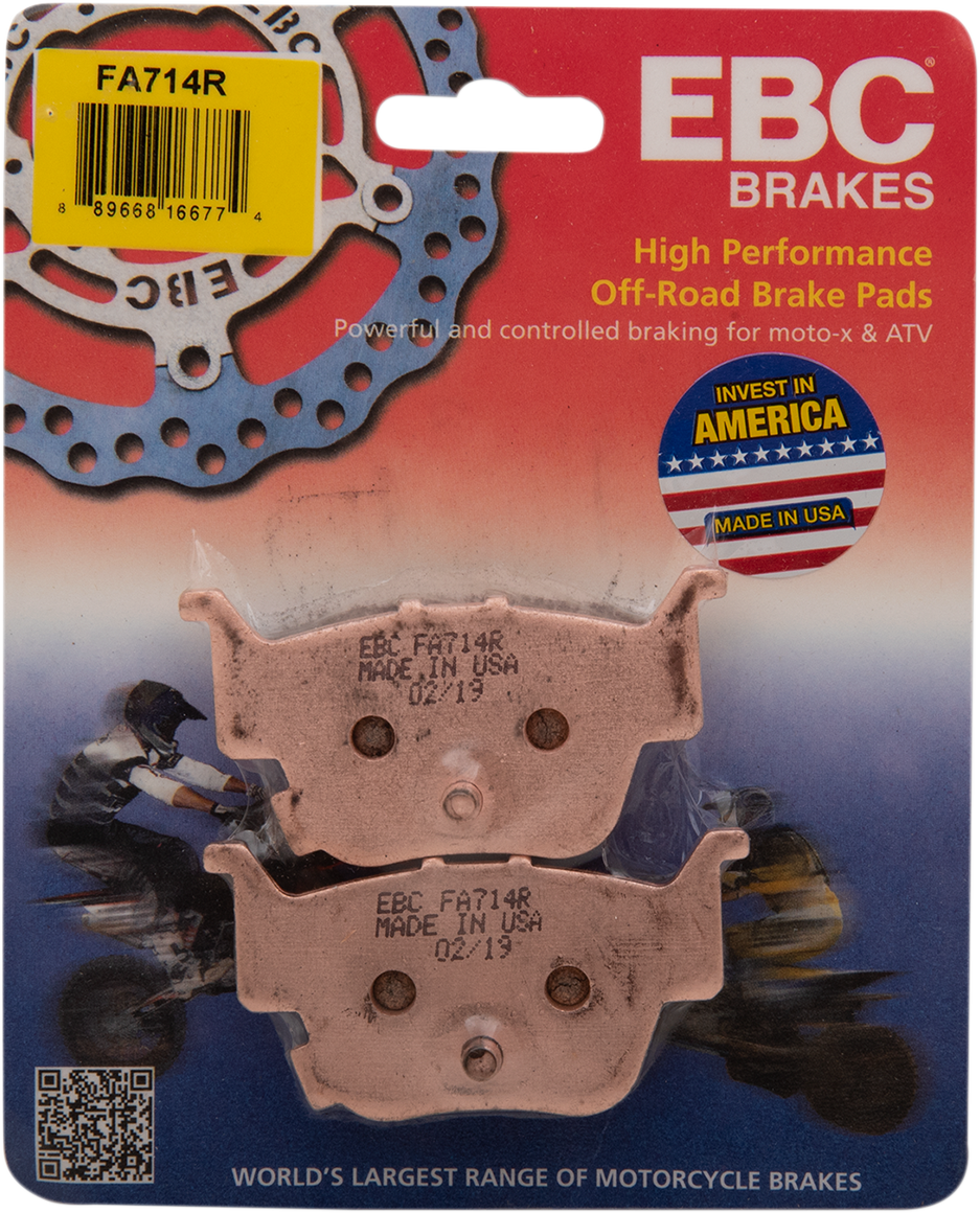 Long-Life Sintered "R" Brake Pads