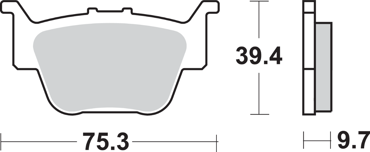 SI Offroad Sintered Brake Pads