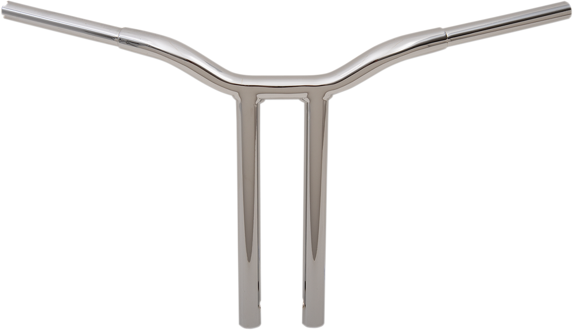 La choppers Kage Fighter Welded Straight-Riser Handlebar - One Piece - 16" - Chrome