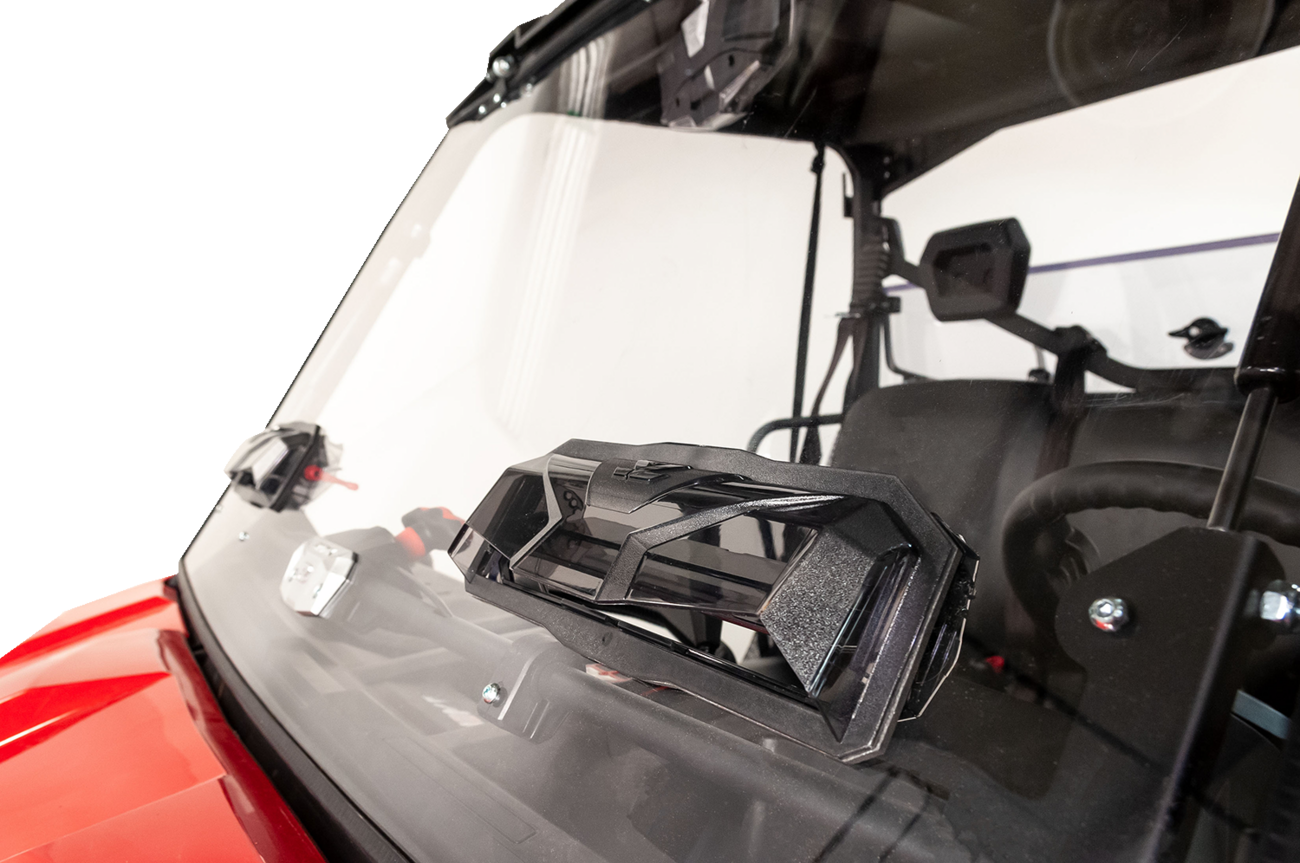Seizmik Flip-Up Windshield With Vents Can AM Defender 1000 / 800 2016-2021