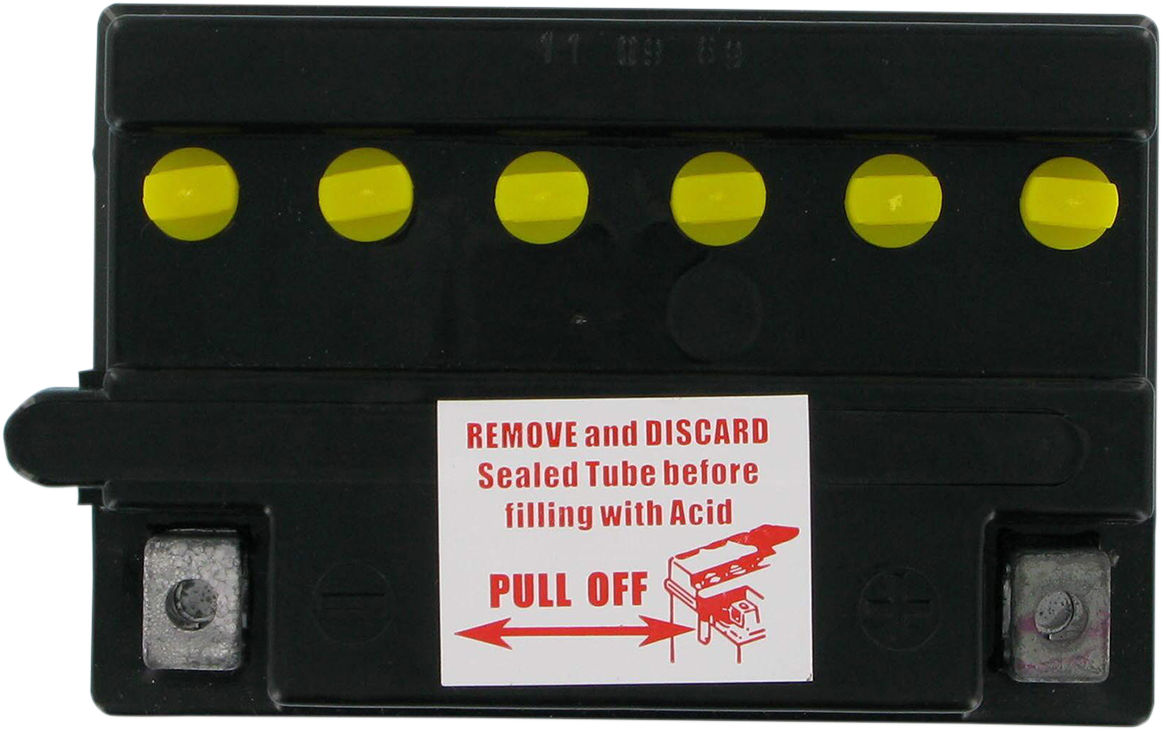 Parts unlimited Conventional Battery 1973-1977 Suzuki GT185 / 1972-1977 Suzuki GT550 / 1974-1977 Suzuki TC185