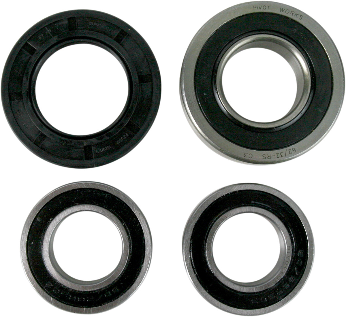 PIVOT WORKS Wheel Bearing and Seal Kit