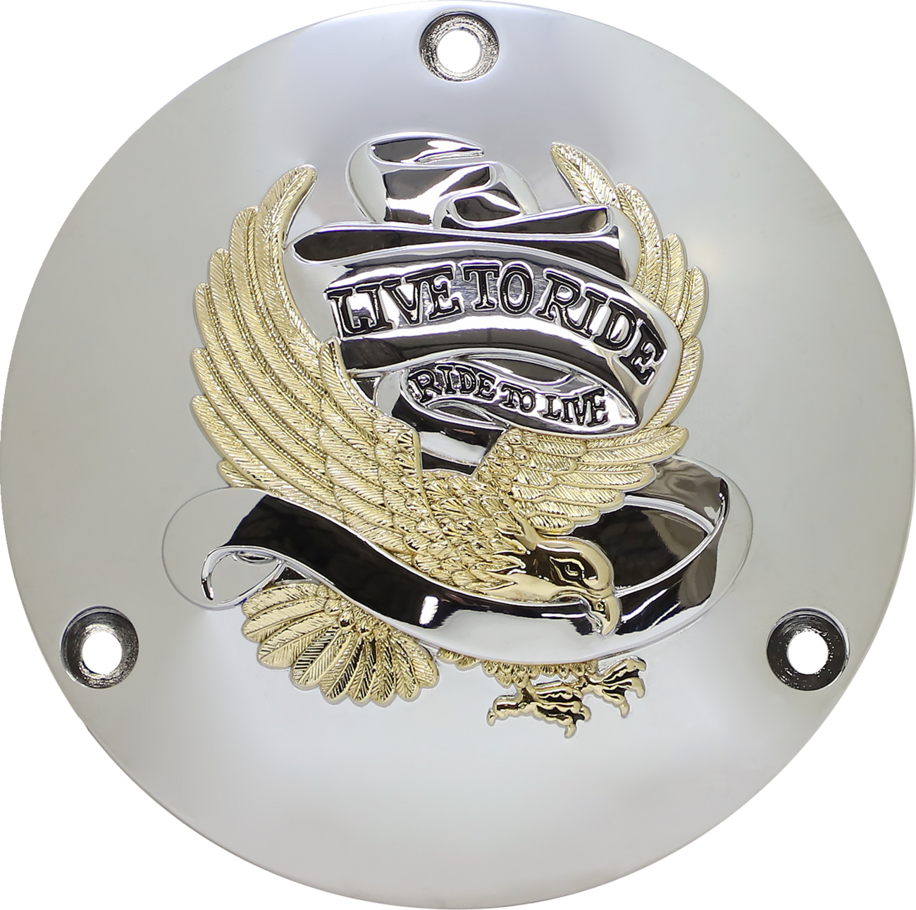 Drag Specialties Live to Ride Derby Cover