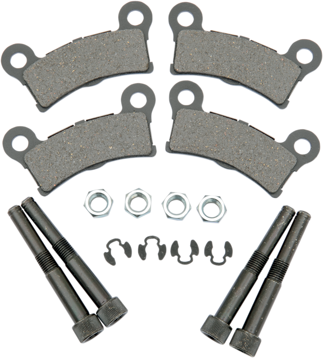 Drag specialties Semi-Metallic Brake Pads - Rear 2009-2013 Harley Davidson FLHTCUTG Tri Glide Ultra / 2010-2011 Harley Davidson FLHXXX Street Glide Trike