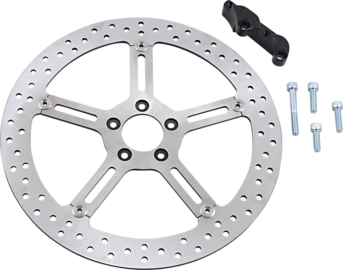 Arlen Ness 15" Big Brake Front Rotor For Harley Dyna / Softail 2000-2014