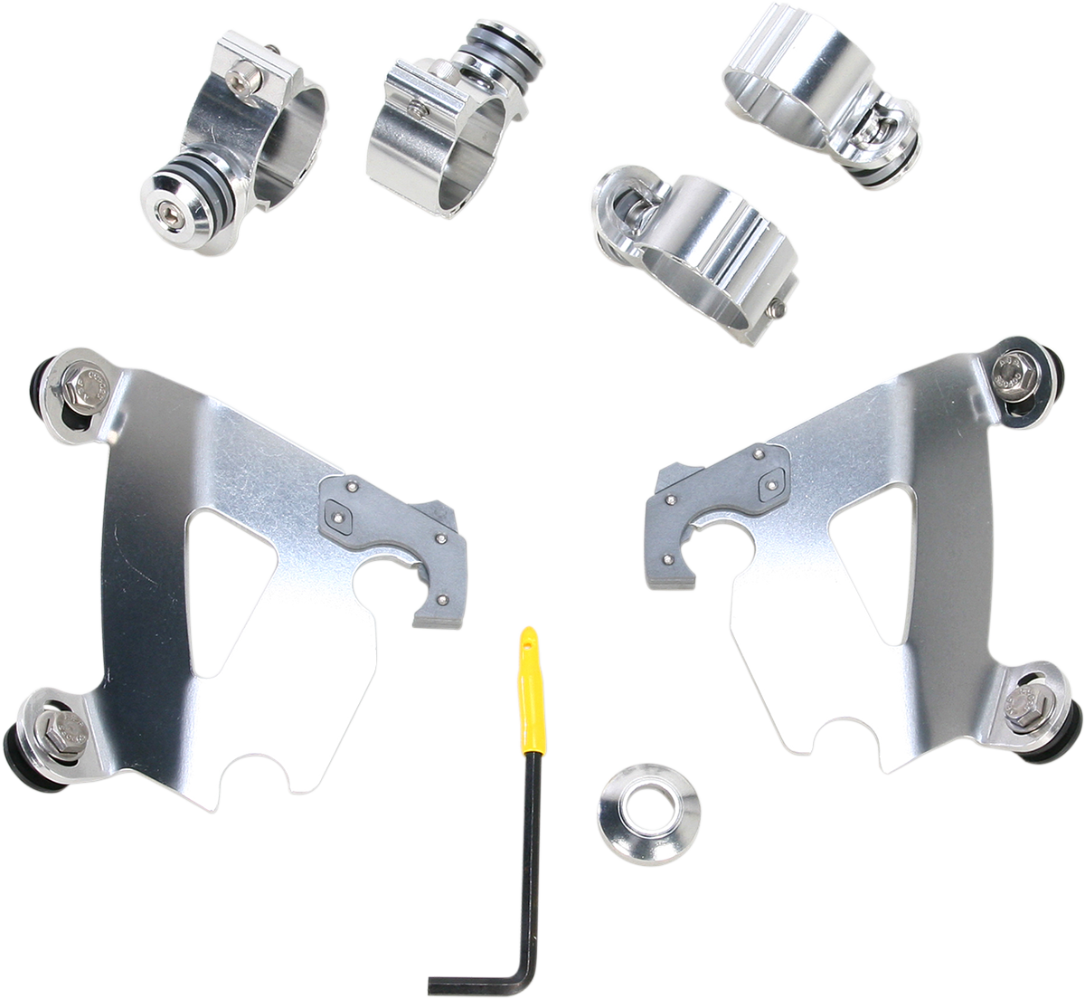 Memphis Shades Cafe Fairing Trigger-Lock Mount Kit For Harley 1986-2021