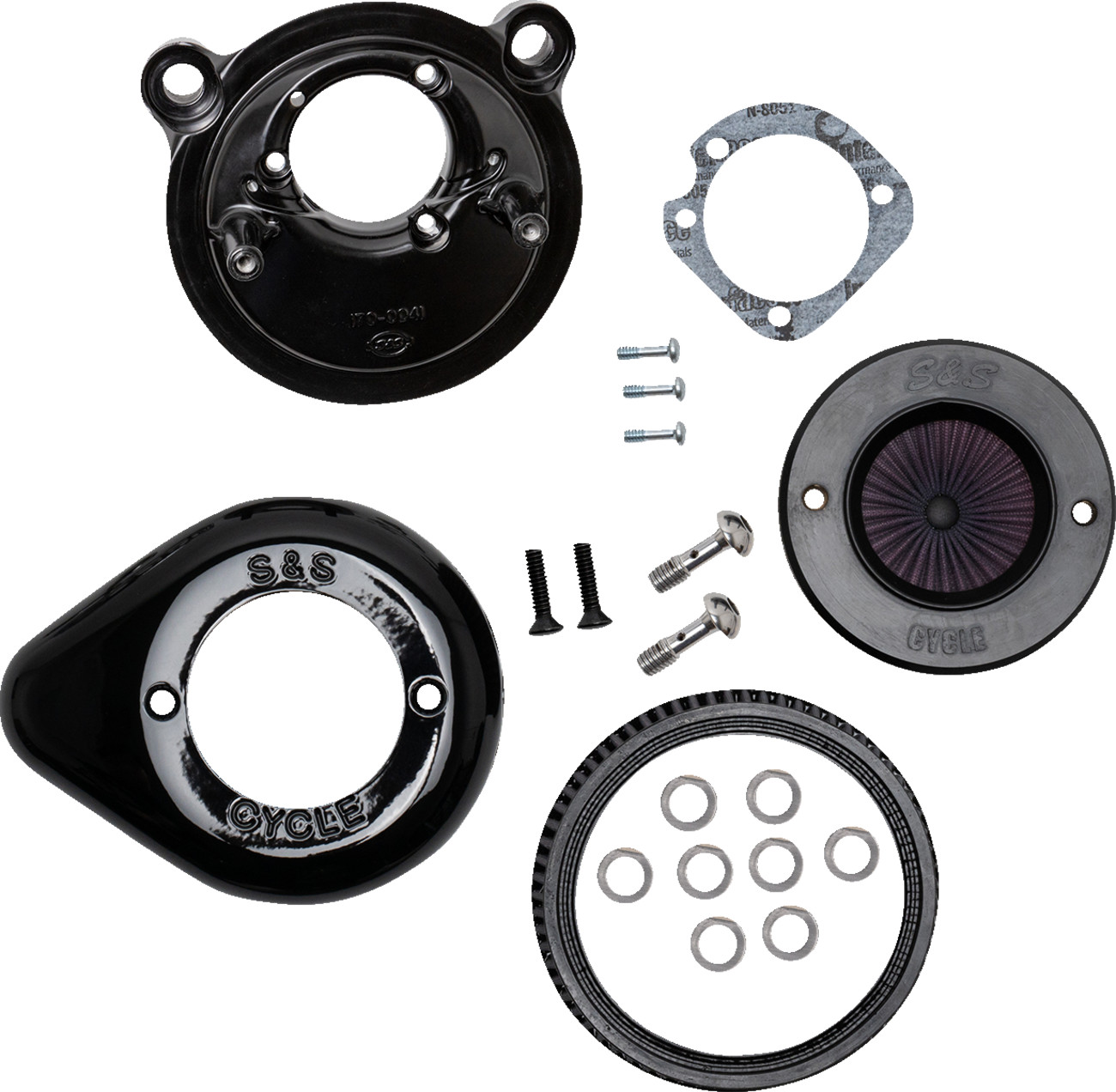 S&S CYCLE Air Stinger Stealth Air Cleaner Kit