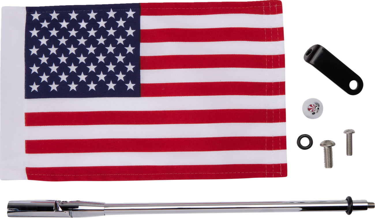 SHOW CHROME Flag Pole for Slingshot