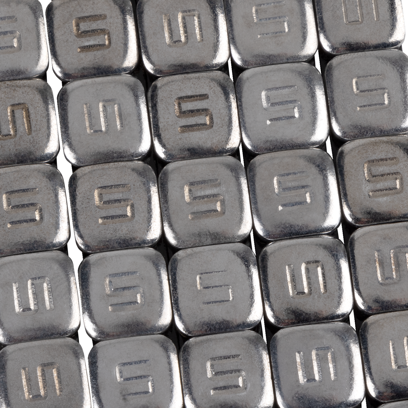 K&l supply Wheel Weights - Square - Adhesive Stick-On - Chrome - 360 Pack