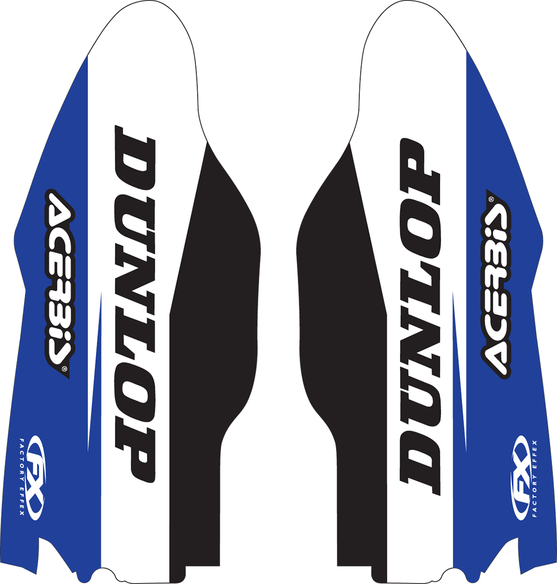 Factory effex Lower Fork Guard Graphics Yamaha