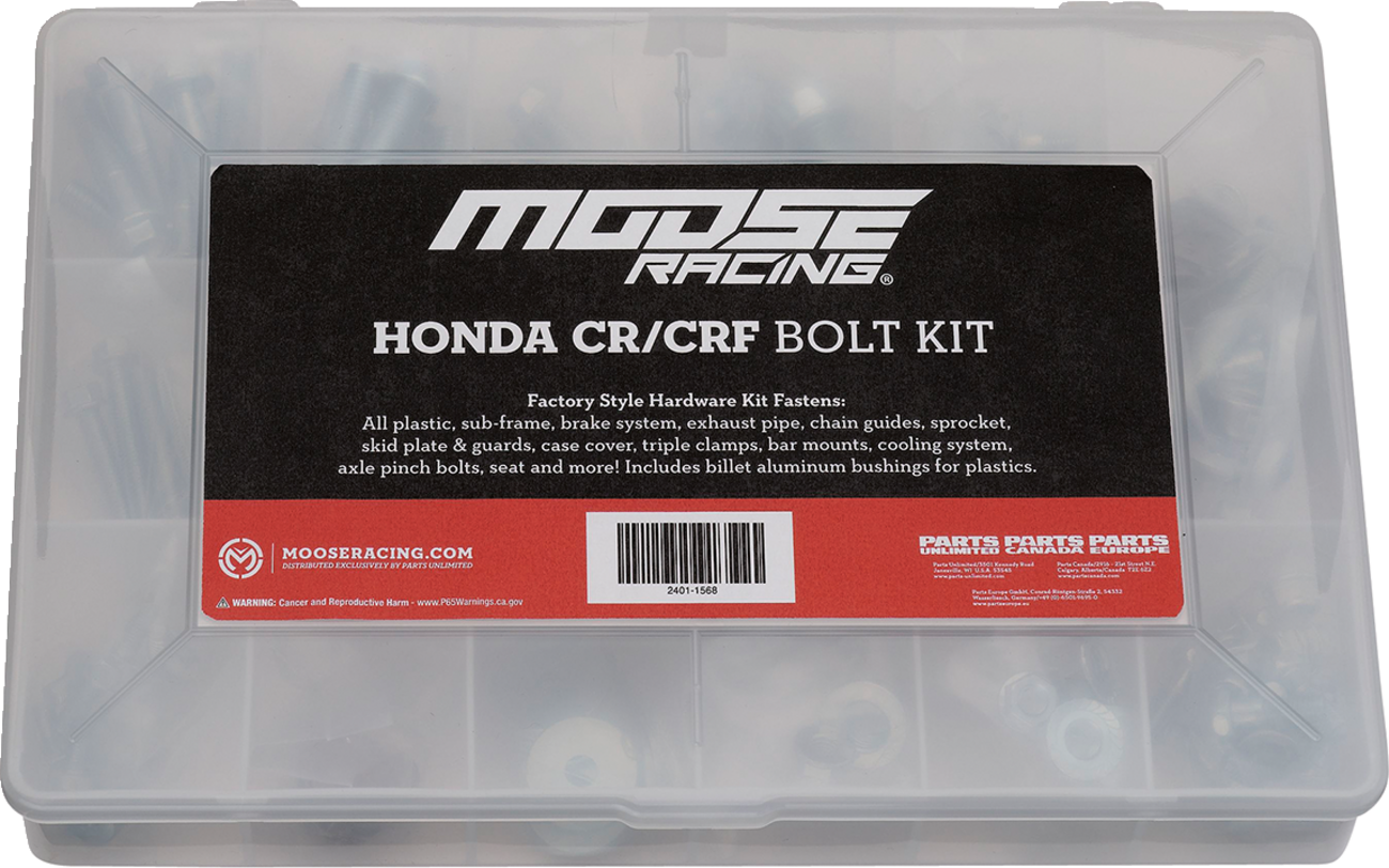 Moose Racing M1 CR/CRF Bolt Kit