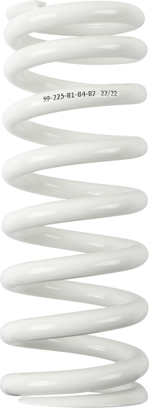 Moose offroad Shock Spring - 59 mm OD - 81/84/87 n/mm - White KTM