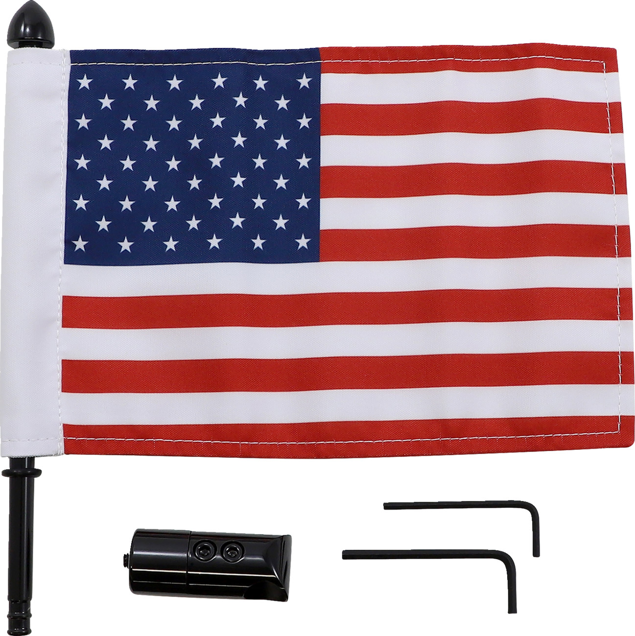 PRO PAD Extended -Style Luggage Rack Flag Mount With Flag