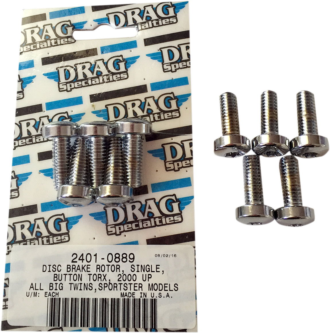 Drag Specialties Disc Brake Hub Mounting Kit