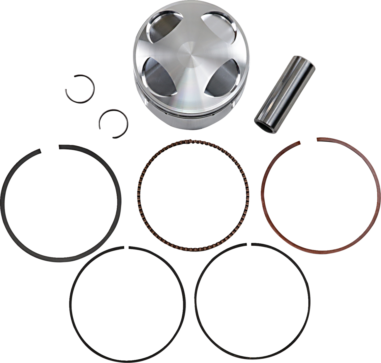 Je pistons Piston Kit - 87.00 mm - 10.8:1 CR - Honda