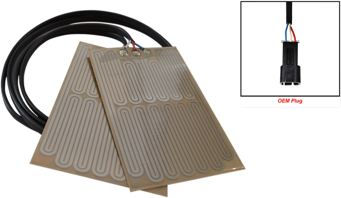 High Power Grip Heater Element Kit with OEM Connector