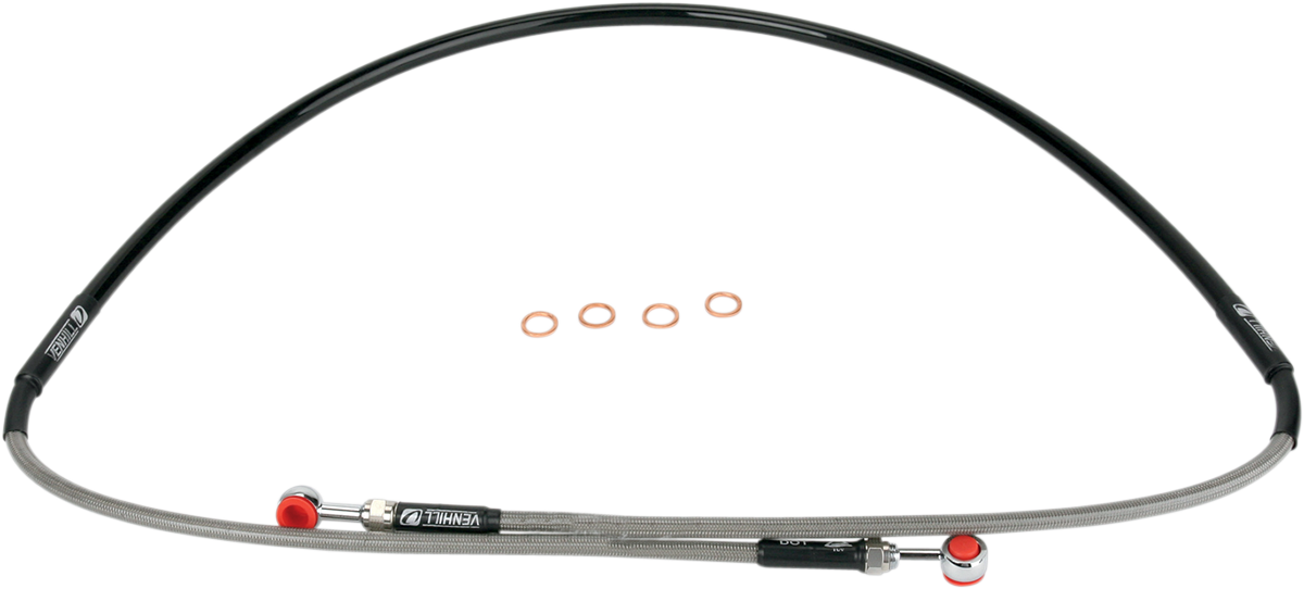 Moose Racing Stainless Steel Braided Brake Line