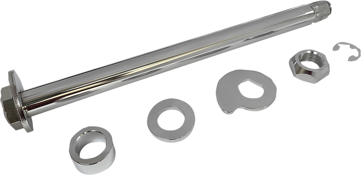 Drag specialties Axle Kit - Rear - Chrome - '09-'13 Touring Harley Davidson