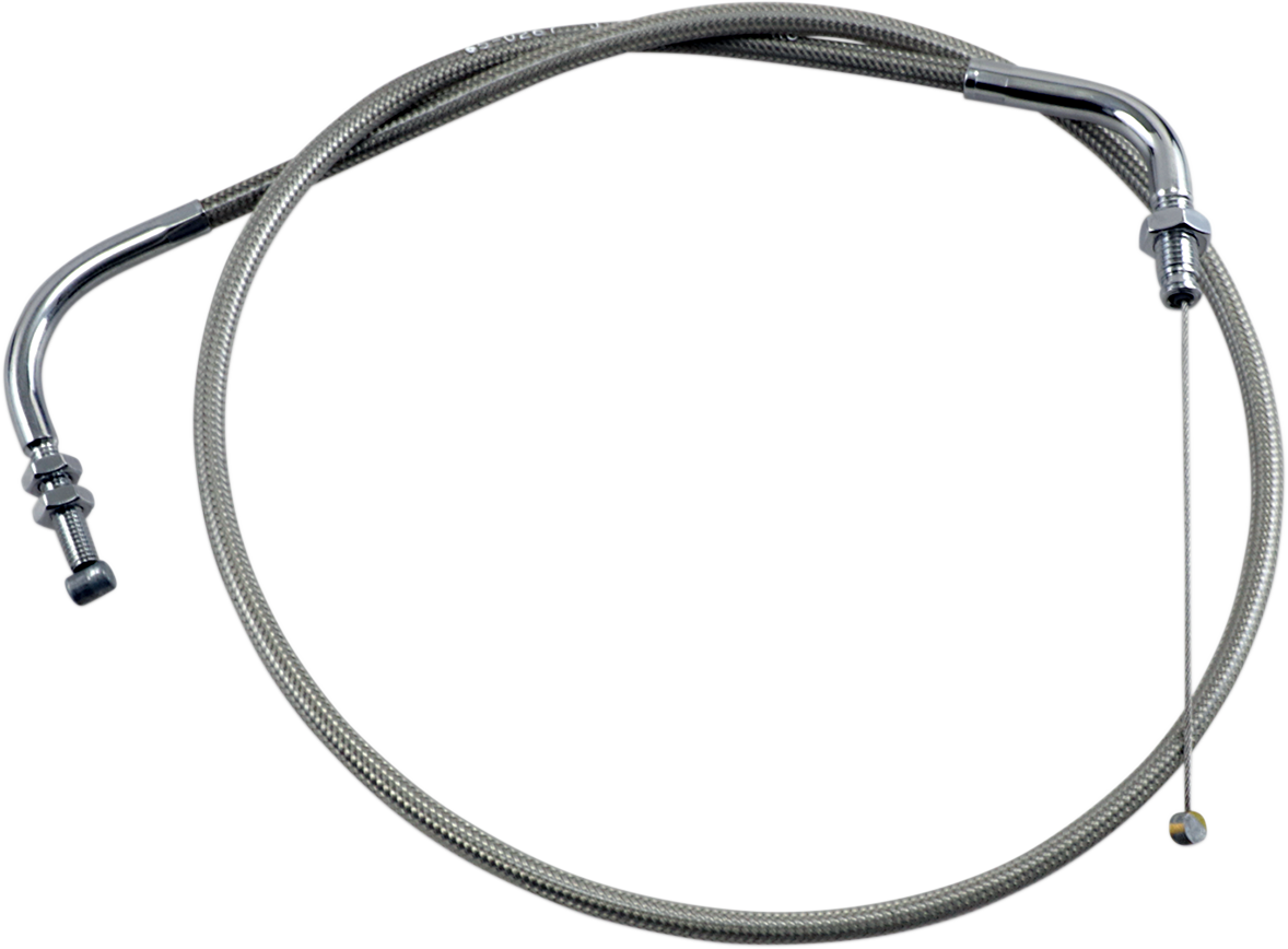 Armor Coat Stainless Steel Throttle/Idle Cable for Cruisers