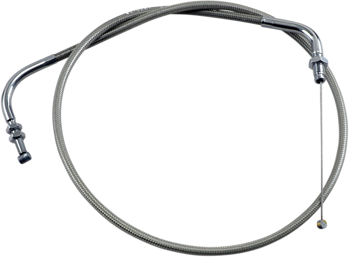 MOTION PRO Armor Coat Stainless Steel Throttle/Idle Cable for Cruisers