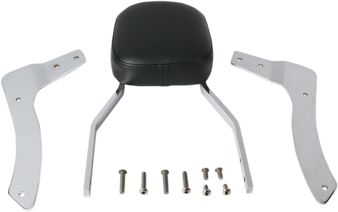 Cobra Standard Square Sissy Bar With Pad Yamaha V Star XVS650 1998-2011