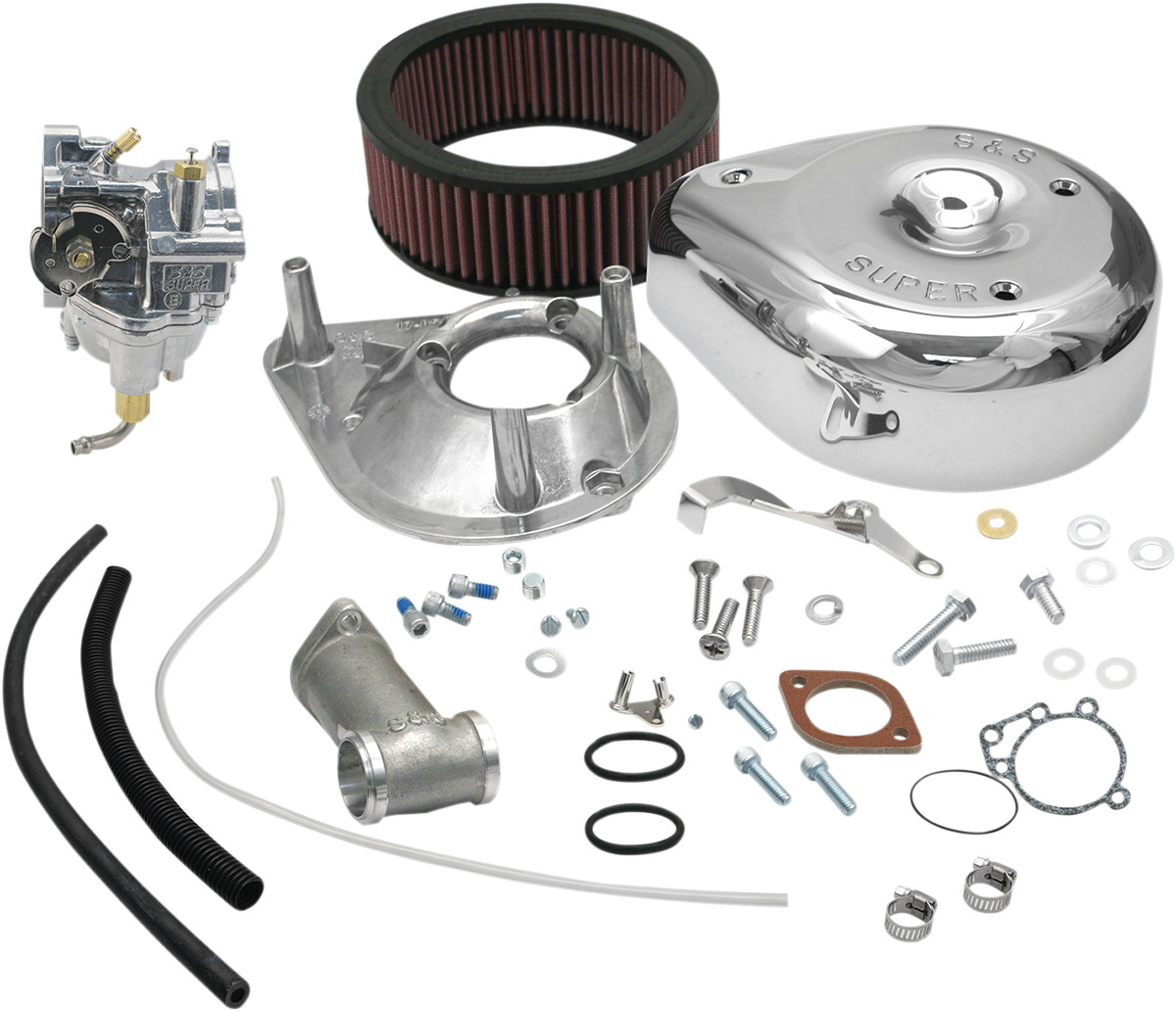 S&S CYCLE Super E Carburetor Kit with Manifold