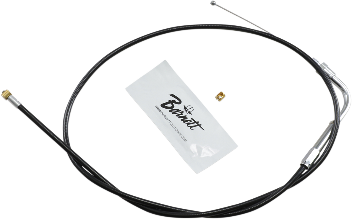 BARNETT Black Vinyl Throttle/Idle Cable