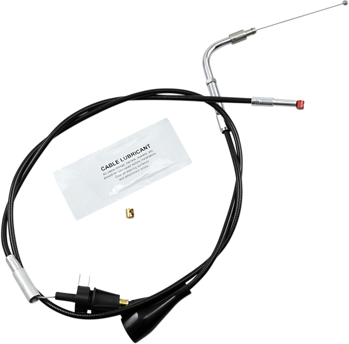 BARNETT Black Vinyl Throttle/Idle Cable