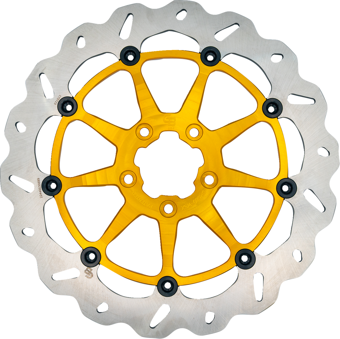 Gbrakes Brake Rotor - Front - Gold Harley Davidson