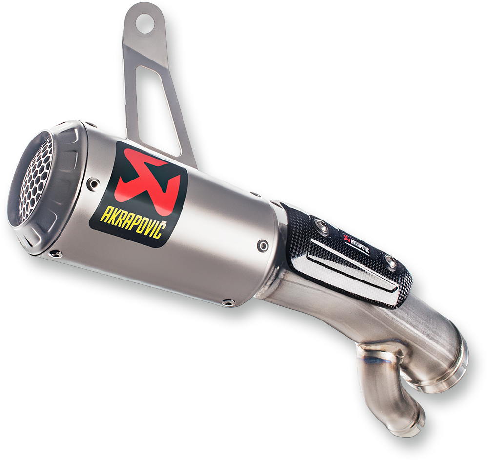 AKRAPOVIC Slip-On Line Muffler — Round
