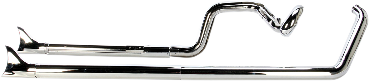 COBRA BAD HOMBRE DUALS CHROME SOFTAIL 07-11