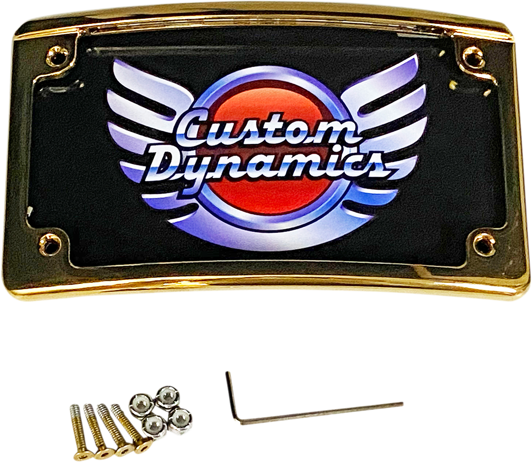 Custom Dynamics LED Radius License Plate Frame