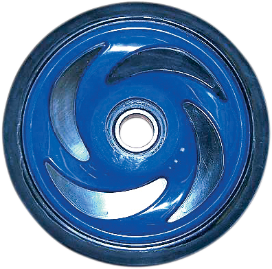 Parts unlimited Idler Wheel with Insert/Bearing 6205-2RS - Indy Blue - Group 8 - 5.35" OD x 0.75" ID Arctic Cat/Polaris/Ski-Doo