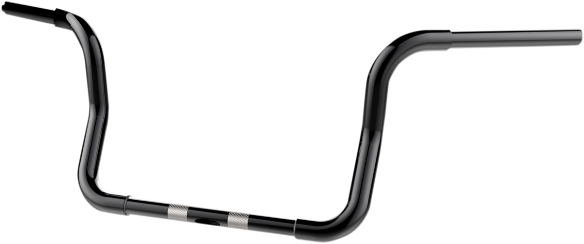 Khrome werks 1-1/4" Bobber Ape Hanger Handlebar - TBW - 10" - Black Harley Davidson