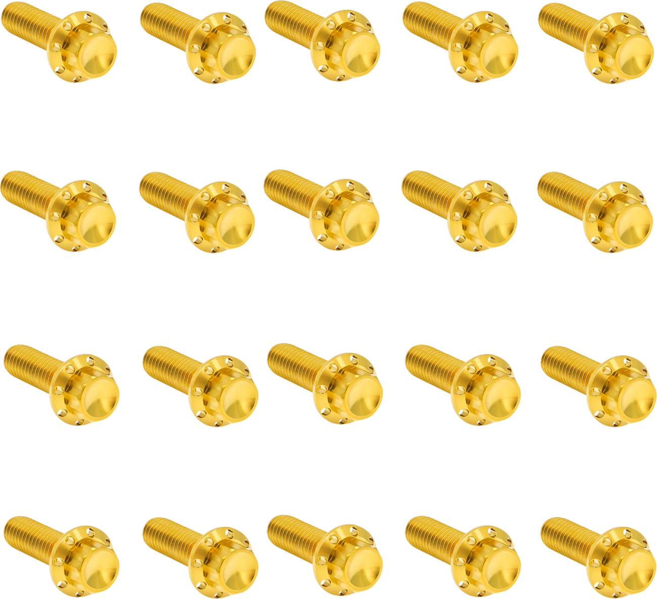 ARLEN NESS Rocker Box 12-Point Titanium Bolt Kit