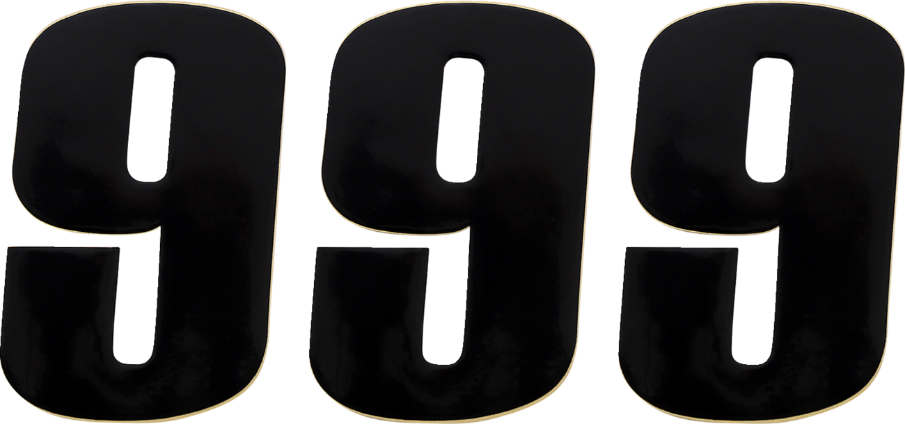 Vinyl Race Numbers