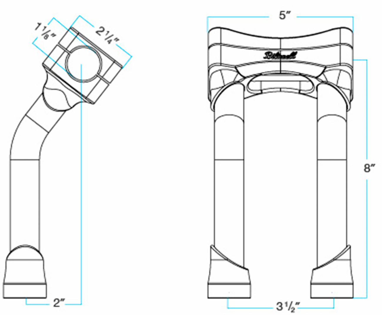 BILTWELL Murdock O/S Risers