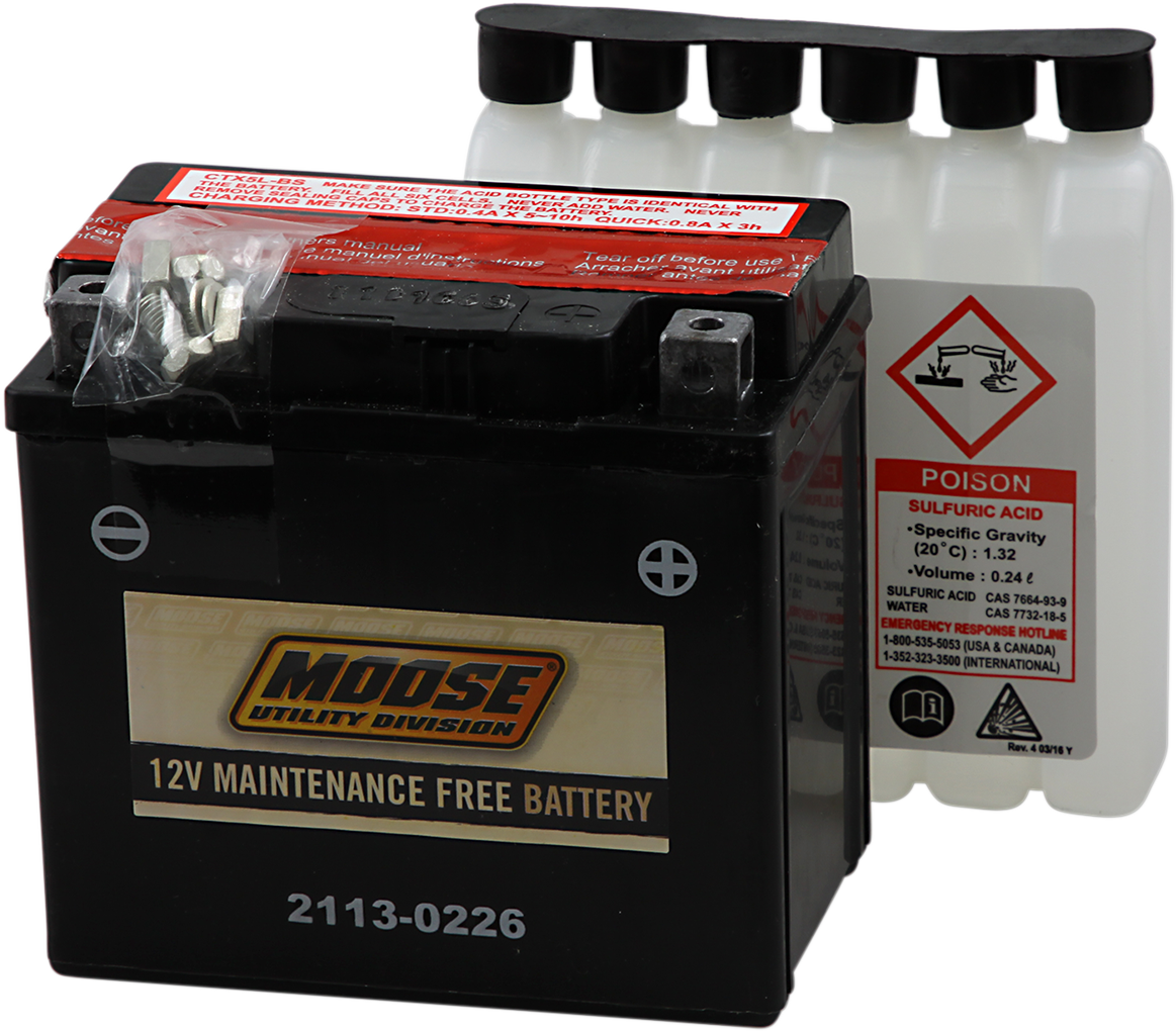 MOOSE OFFROAD AGM Maintenance-Free Battery