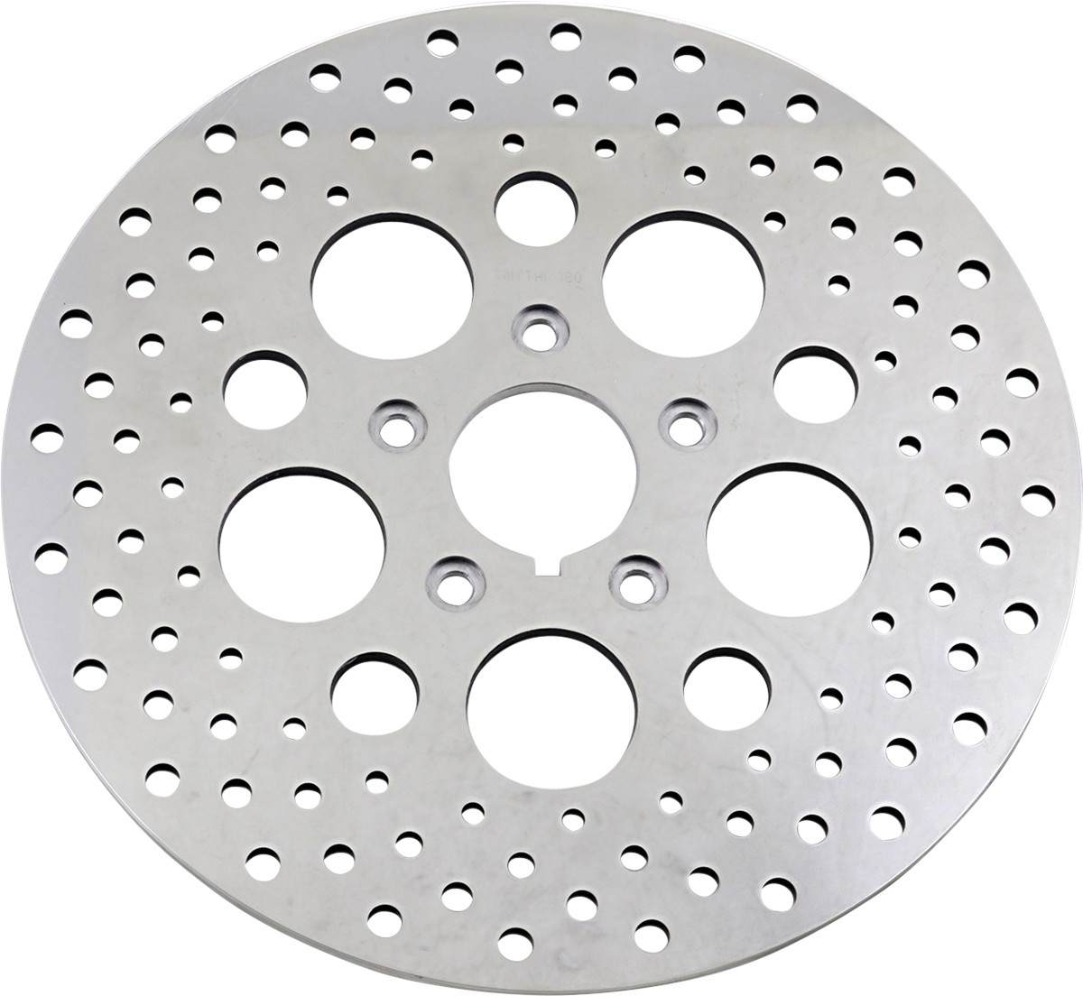 Drag specialties Drilled Brake Rotor - Front - 11.5" - Harley-Davidson Harley Davidson